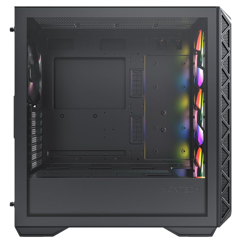 Vỏ Case Montech Air 903 Max - BLACK (E-ATX/ Mid Tower/ Lắp sẵn 3 quạt 140mm ARGB)