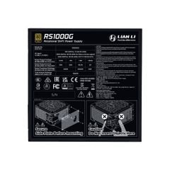 Nguồn Lian Li RS1000G 1000W 80 Plus Gold kèm RS Hub - BLACK (ATX 3.1/ Full Modular)