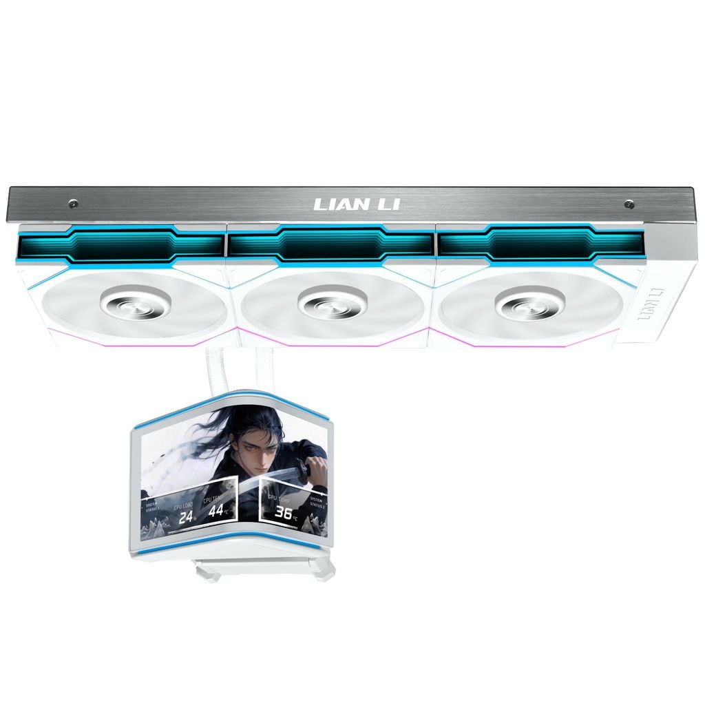 Tản nhiệt nước AIO HydroShift II OLED Curved 360TL - WHITE