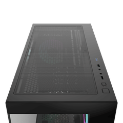 Vỏ Case Ocypus Gamma C52 ARGB - BLACK (Sẵn 3 Fan ARGB)
