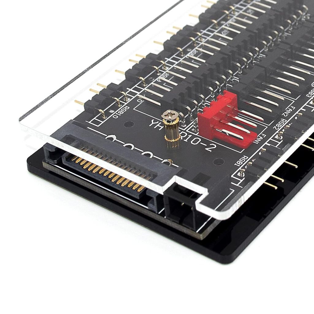 FAN HUB 10 CỔNG PWM ARGB Fan 5V/3Pin