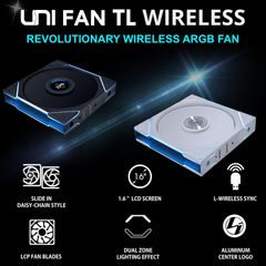 Fan Case Lian Li Uni Fan TL Wireless 140 - White (Quạt Lẻ 14cm)