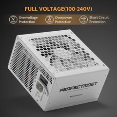 Nguồn Dark Flash PMT850 850W - 80 Plus Gold - WHITE