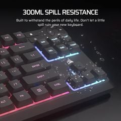 Bàn phím Corsair K55 CORE TKL RGB - BLACK