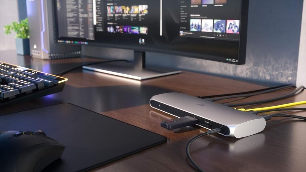 Trạm kết nối Corsair TBT100 – Docking Station Thunderbolt 3 | CU-9000001-AP