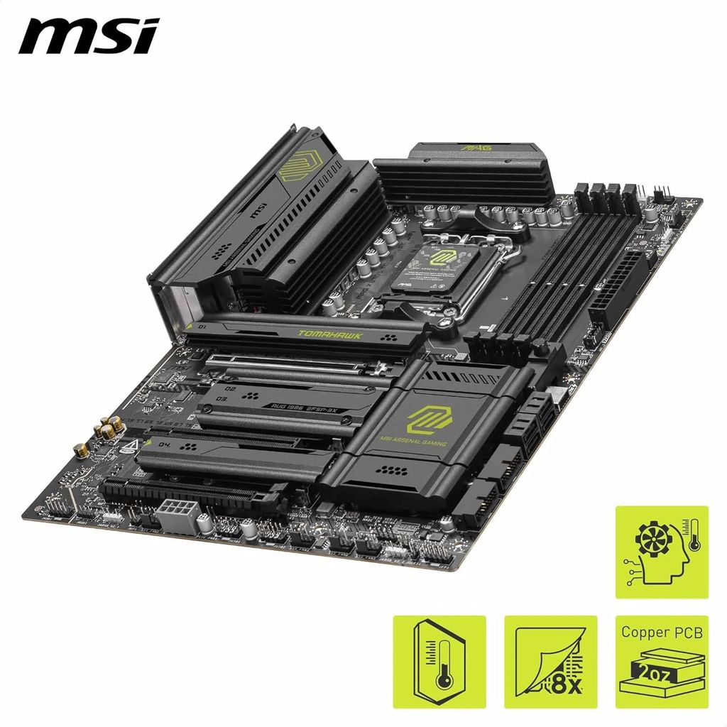 BO MẠCH CHỦ MAINBOARD MSI MAG X870E TOMAHAWK WIFI