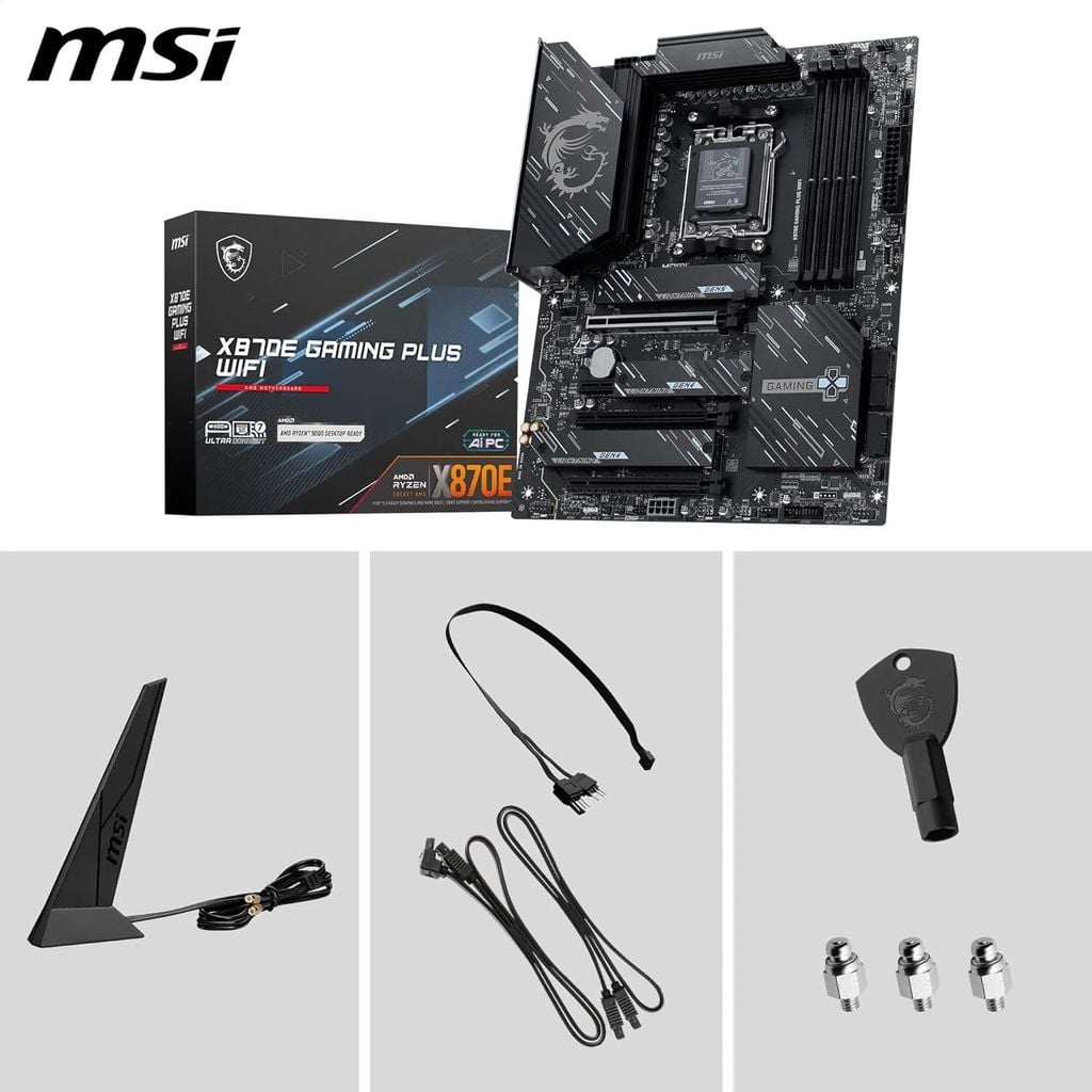 BO MẠCH CHỦ MAINBOARD MSI MAG X870E GAMING PLUS WIFI