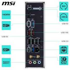 BO MẠCH CHỦ MAINBOARD MSI MAG X870E GAMING PLUS WIFI