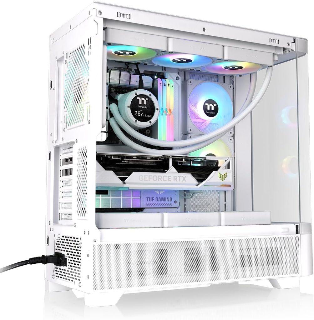 Vỏ Case ThermalTake View 290 TG ARGB - WHITE