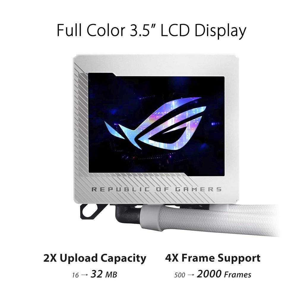 Tản Nhiệt Nước AIO ASUS ROG RYUJIN III 360 ARGB - WHITE