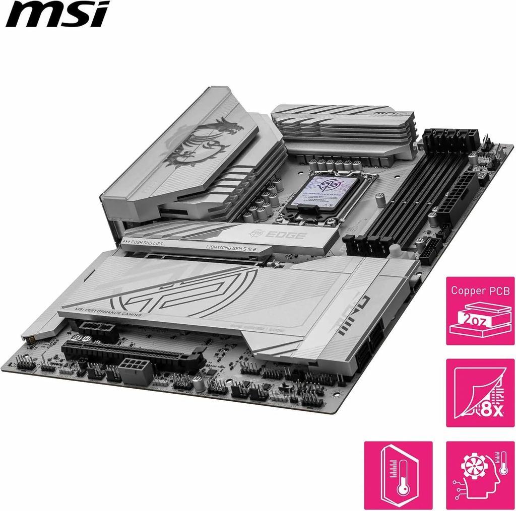 BO MẠCH CHỦ MAINBOARD MSI MPG Z890 EDGE TI WIFI