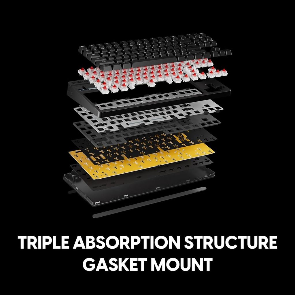 Bàn Phím Máy Tính Pulsar Xboard MS TKL ANSI - BLACK