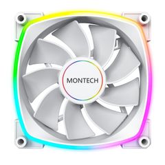 Quạt fan case MONTECH RX140 PWM REVERSE - BLACK | WHITE (140mm/LED viền ARGB/Cánh ngược)