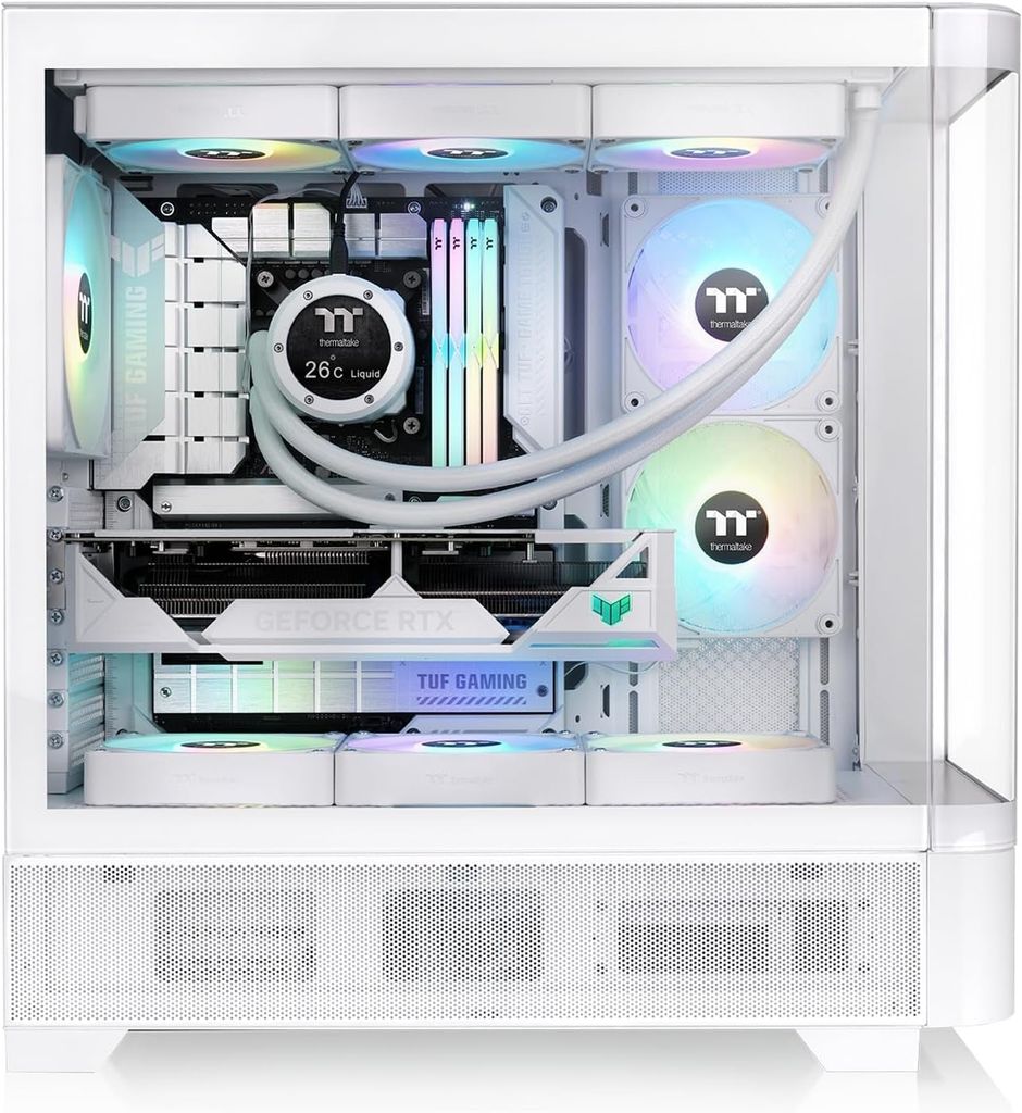 Vỏ Case ThermalTake View 290 TG ARGB - WHITE
