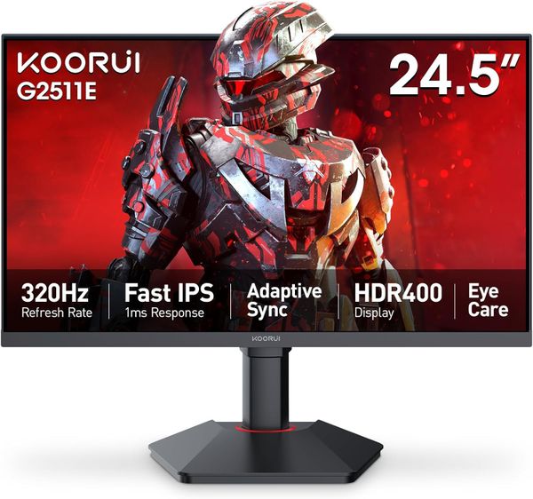 Màn hình máy tính Koorui G2511E 320Hz (24.5 inch, FHD, Fast IPS, 320Hz, 1ms)