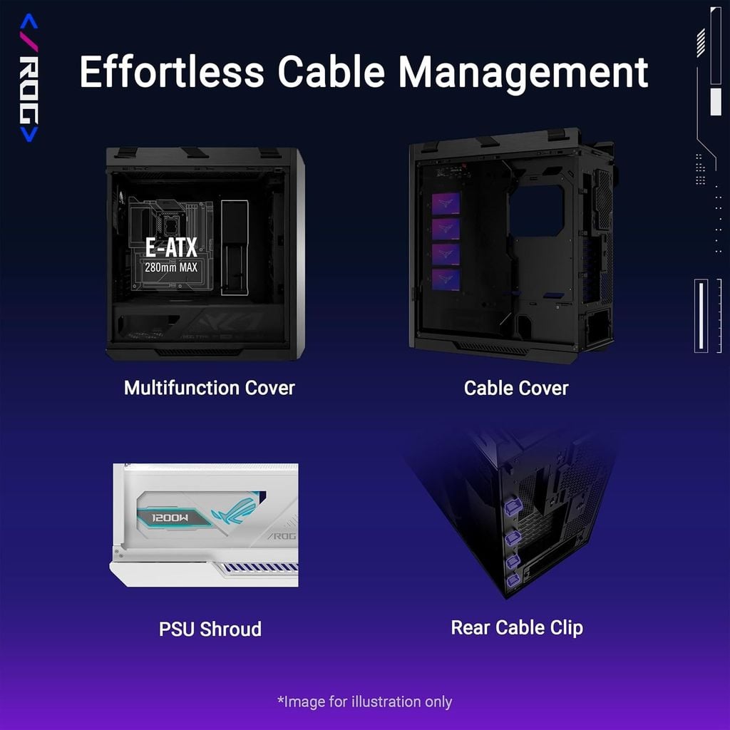 Vỏ Case ASUS ROG STRIX HELIOS II GX601S - BLACK