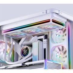 Quạt Fan case JONSBO ZA-360W | ZA-360WR LED ARGB - WHITE (CÁNH THUẬN / NGƯỢC)