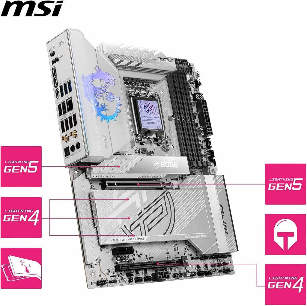 BO MẠCH CHỦ MAINBOARD MSI MPG Z890 EDGE TI WIFI