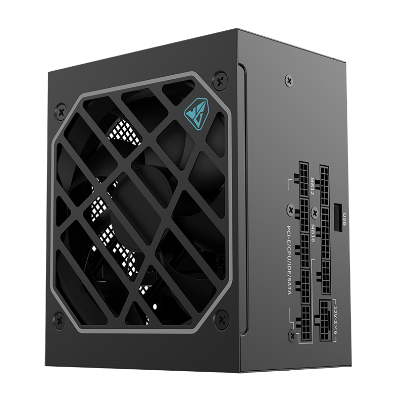Nguồn Segotep DM-850G 850W 80 Plus Gold - BLACK