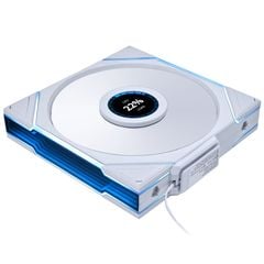 Fan Case LIAN LI UNI FAN TL WIRELESS LCD 140 - WHITE (QUẠT LẺ/14CM)