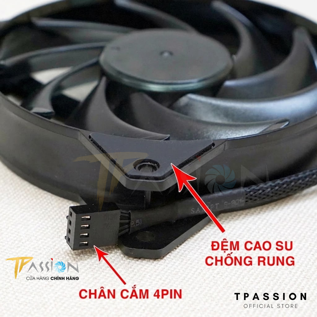 Quạt Tản Nhiệt Fan Case 12cm Cooler Master MasterFan MF120AB