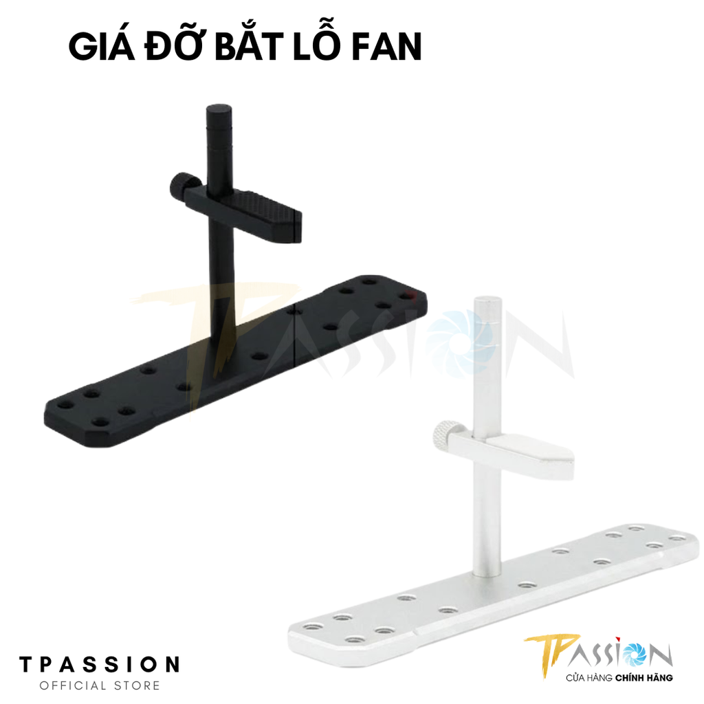 GIÁ ĐỠ BẮT LỖ FAN CHỐNG XỆ VGA - BLACK