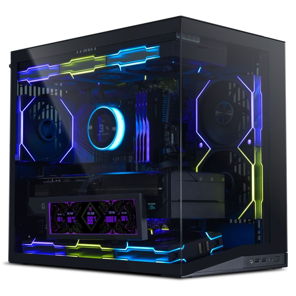 Màn hình LCD IPS Lian Li 8.8″ Universal Screen (US88v1) Black | White (Màn phụ đa năng/kết nối USB)