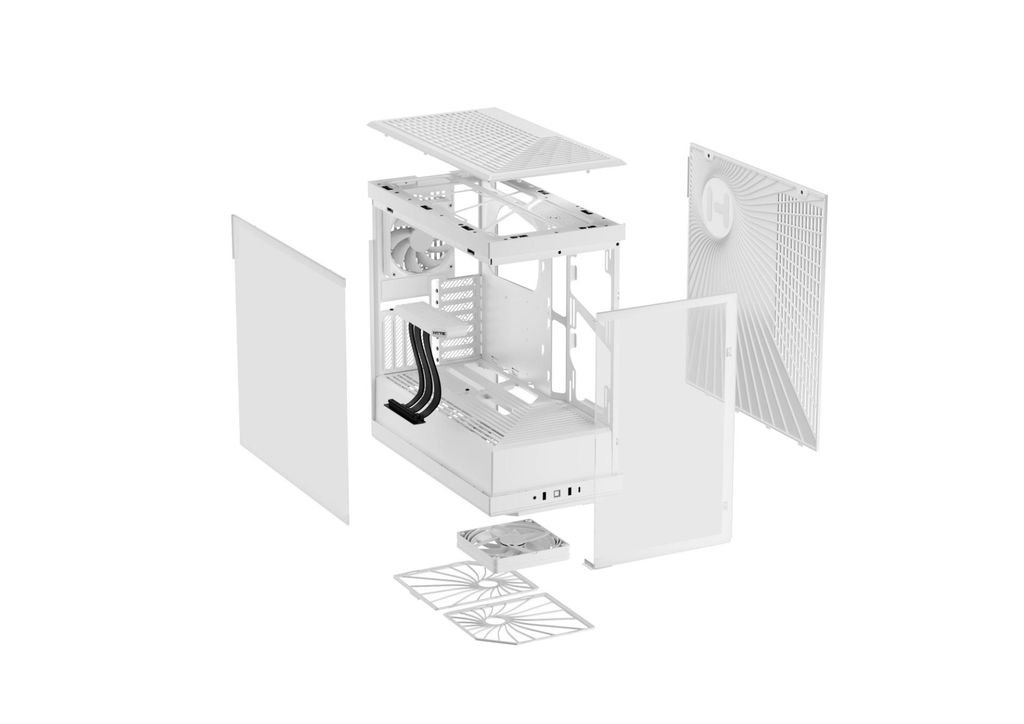 Vỏ Case Máy Tính HYTE Y40 - WHITE