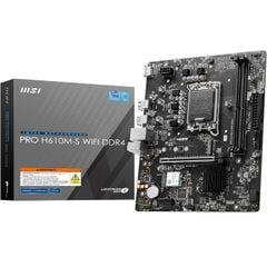 BO MẠCH CHỦ MAINBOARD MSI PRO H610M-S WIFI