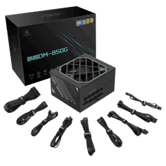 Nguồn Segotep DM-850G 850W 80 Plus Gold - BLACK