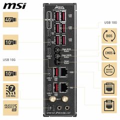 BO MẠCH CHỦ MAINBOARD MSI MEG X870E GODLIKE