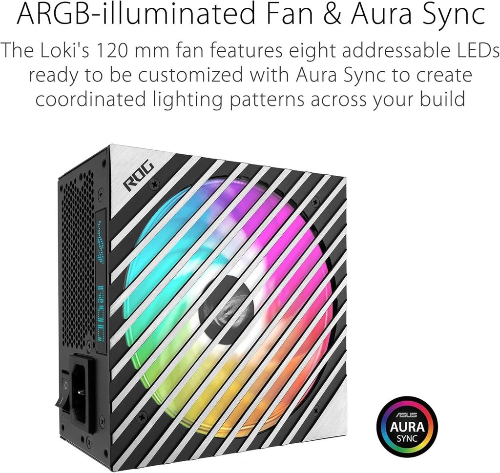 Nguồn Máy Tính ASUS ROG LOKI 1200T SFX-L GAMING - BLACK