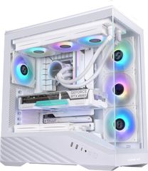 Vỏ Case Lian Li Vector V100 - WHITE (TRẮNG KHÔNG QUẠT/ATX)