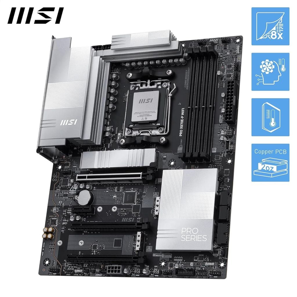 BO MẠCH CHỦ MAINBOARD MSI PRO X870E-P WIFI