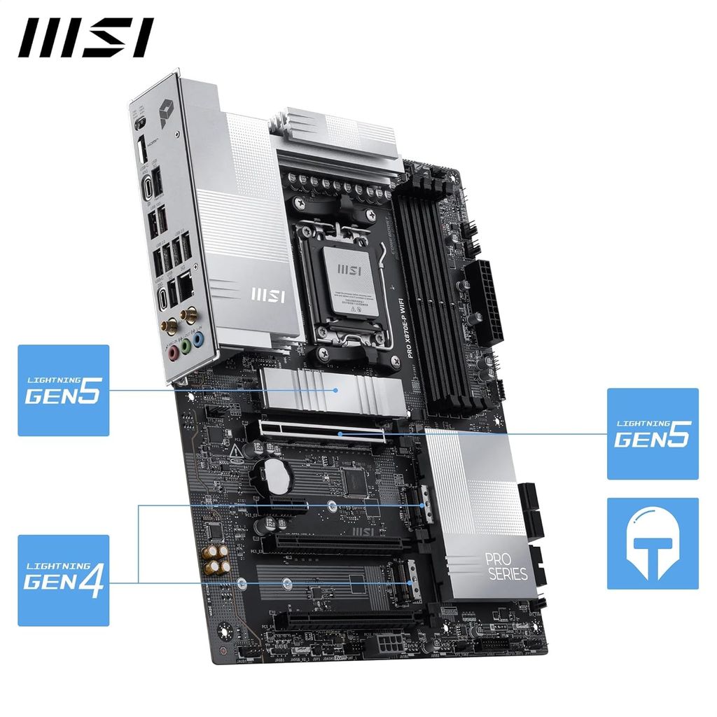 BO MẠCH CHỦ MAINBOARD MSI PRO X870E-P WIFI