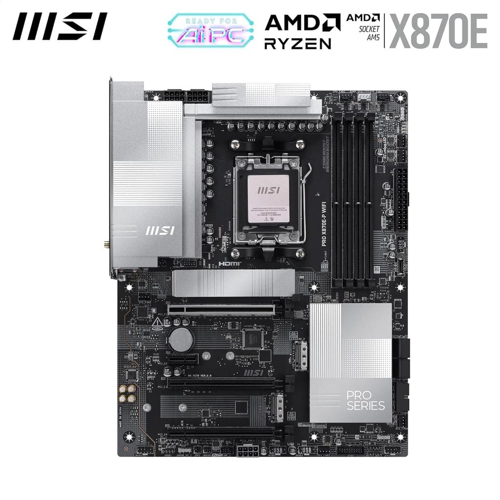 BO MẠCH CHỦ MAINBOARD MSI PRO X870E-P WIFI