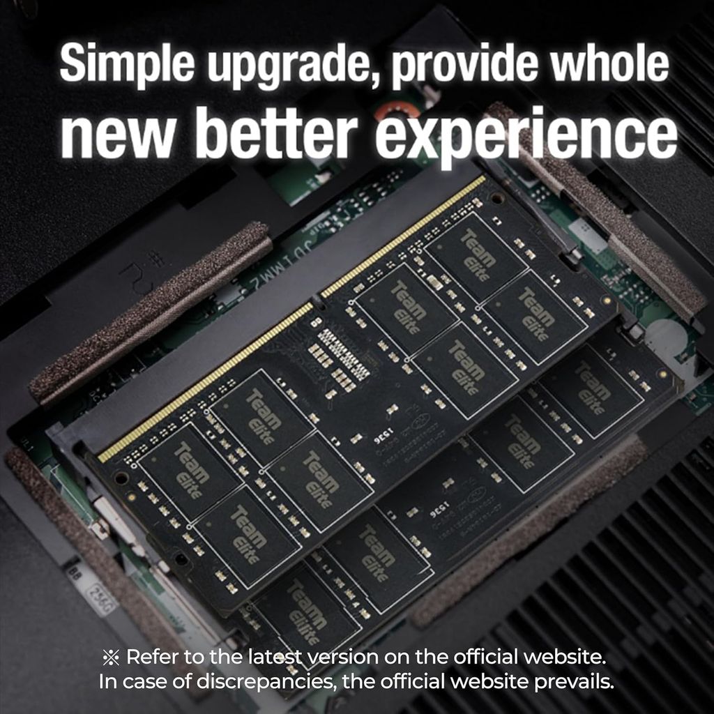 Ram Laptop TeamGroup ELITE 16GB DDR4 3200Mhz (TED416G3200C22-S01)