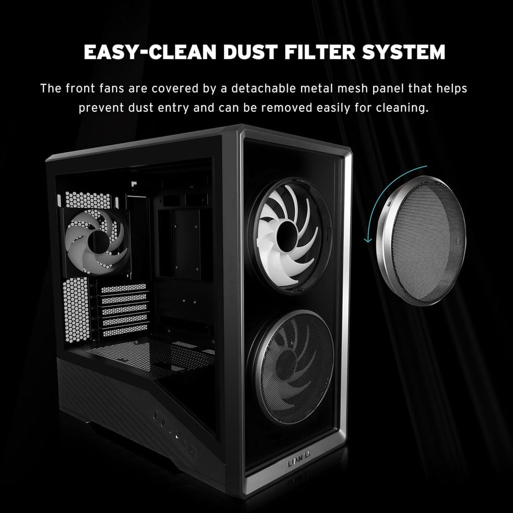 Vỏ case máy tính Lian Li Vector V150 INF Mini ARGB mATX