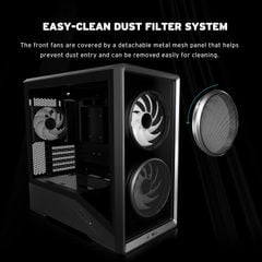 Vỏ case máy tính Lian Li Vector V150 INF Mini ARGB mATX