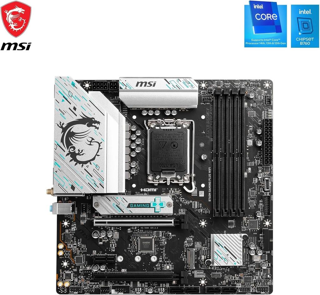 BO MẠCH CHỦ MAINBOARD MSI B760M GAMING PLUS WIFI