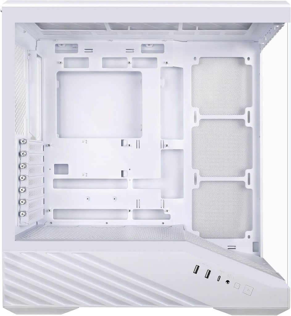 Vỏ Case Lian Li Vector V100 - WHITE (TRẮNG KHÔNG QUẠT/ATX)