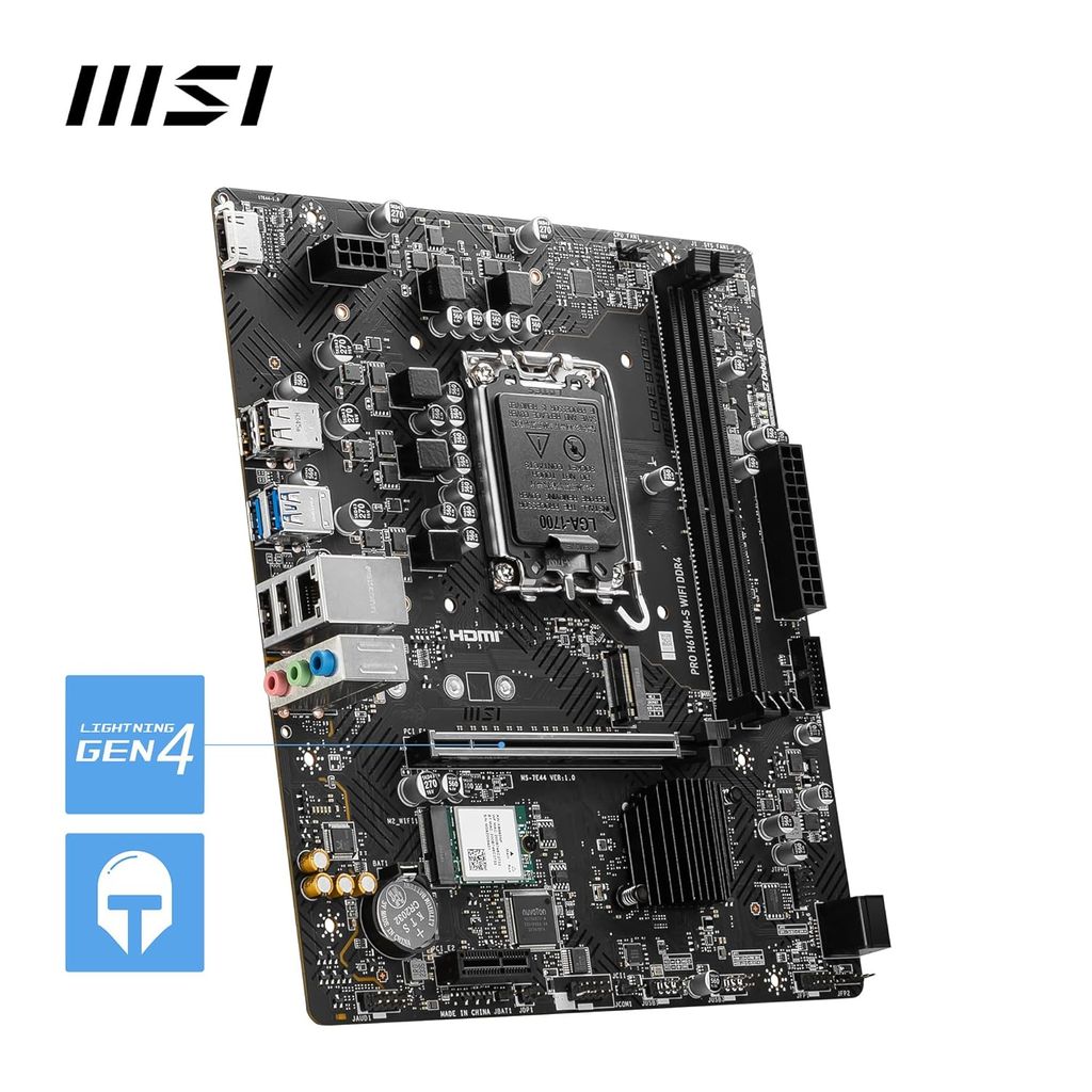 BO MẠCH CHỦ MAINBOARD MSI PRO H610M-S WIFI