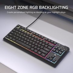 Bàn phím Corsair K55 CORE TKL RGB - BLACK