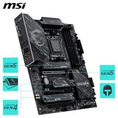 BO MẠCH CHỦ MAINBOARD MSI MAG X870E GAMING PLUS WIFI