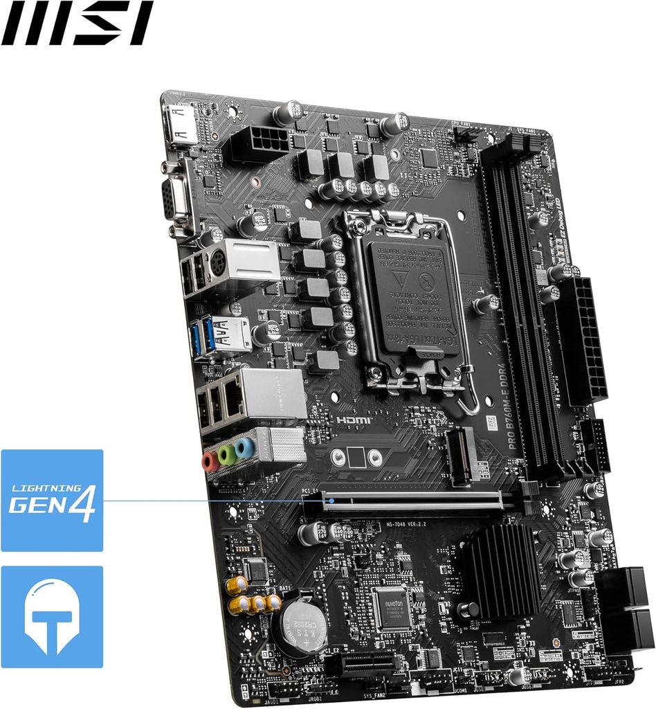 BO MẠCH CHỦ MAINBOARD MSI PRO B760M-E