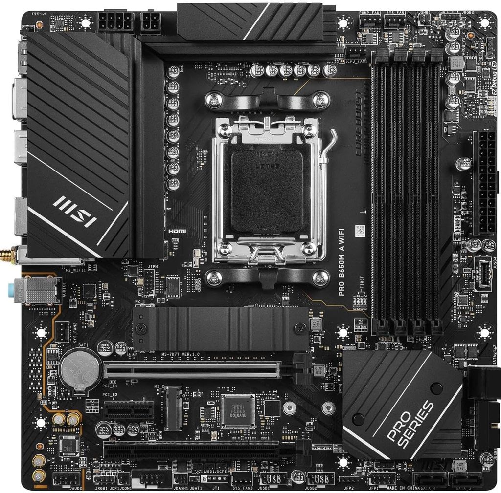 BO MẠCH CHỦ MAINBOARD MSI PRO B650M-A WIFI
