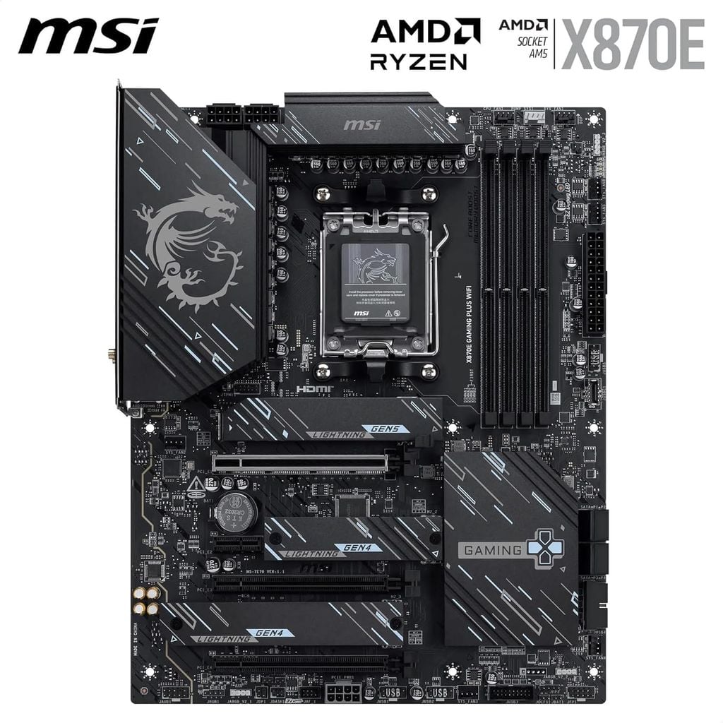 BO MẠCH CHỦ MAINBOARD MSI MAG X870E GAMING PLUS WIFI