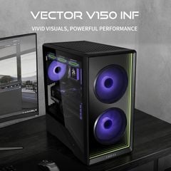 Vỏ case máy tính Lian Li Vector V150 INF Mini ARGB mATX