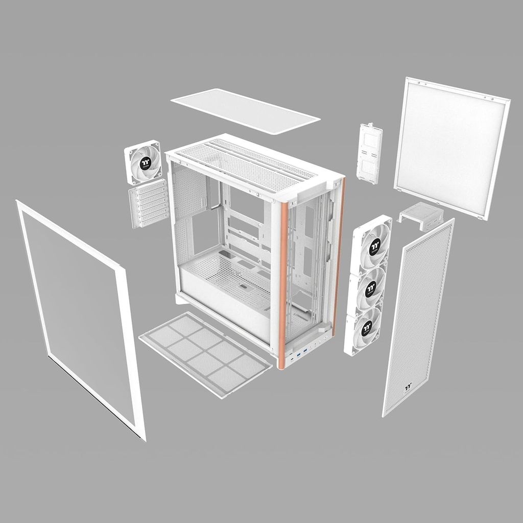 Vỏ Case Thermaltake S370 WS Mid Tower - WHITE