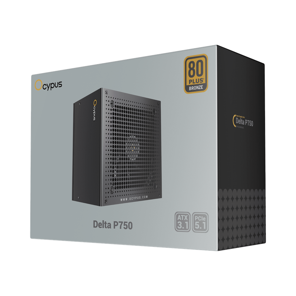 Nguồn Ocypus Delta P750 80 Plus Bronze